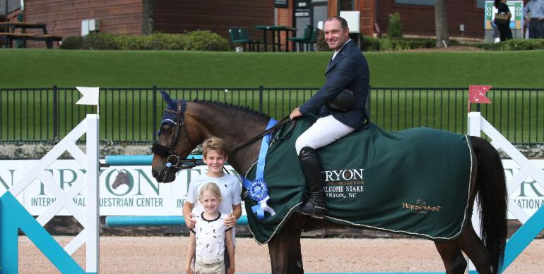 Kerins welcomes win during Tryon Summer V $35,000 1.45m Welcome Stake