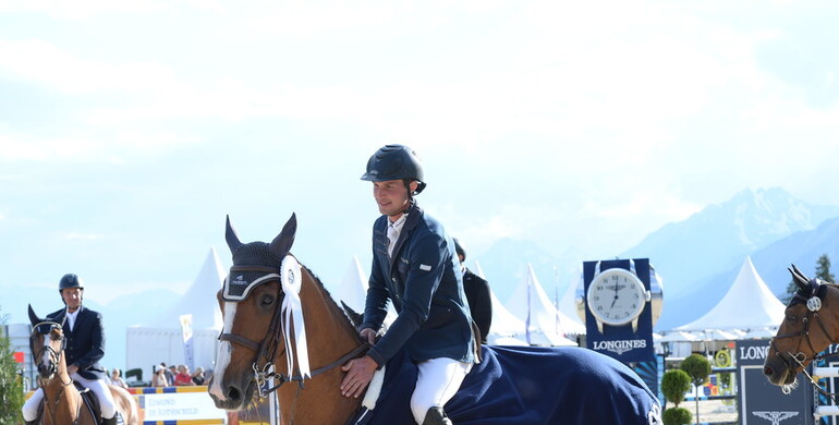 Another home win in Friday's Grand Prix qualifier at at Longines Jumping Crans-Montana