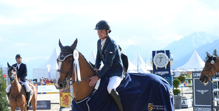 Another home win in Friday's Grand Prix qualifier at at Longines Jumping Crans-Montana