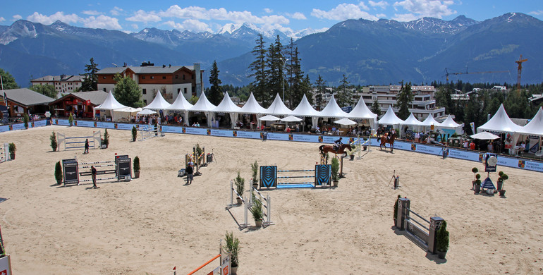 Postcard from Jumping Longines Crans-Montana