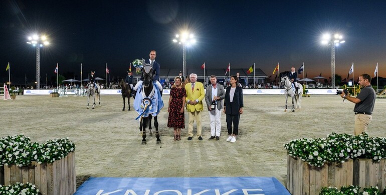 Jacques Helmlinger and Tonic des Mets top the CSI3* Grand Prix presented by Knokke-Heist at Knokke Hippique