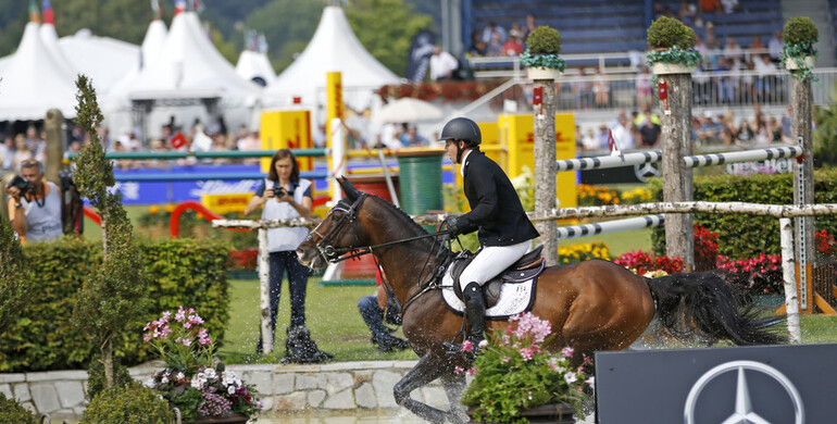 Shane Sweetnam speeds to the win in the Prize of Sparkasse at CHIO Aachen
