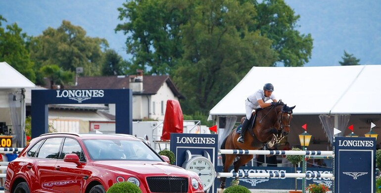 Luca Maria Moneta makes it an Italian win in the CSI5* Premio BENTLEY Lugano at Ascona