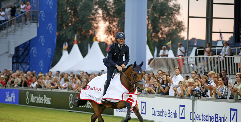 Lorenzo De Luca and Evita van´t Zoggehof win the Sparkassen Youngsters Cup Final in Aachen