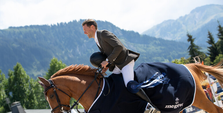 Simon Delestre wins the CSI3* Megeve Grand Prix