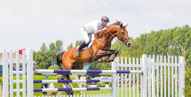 Robert Smith wins the Bunn Leisure Trophy at Hickstead