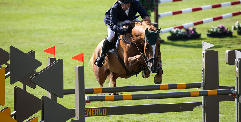 Carlos Mota Ribas speeds to the win in the Energochemica Derby Cup CSI4* at X-BIONIC® Summer Tour
