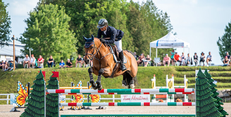 Tomas Yofre and Fantasy give an exemplary performance in the Modified Grand Prix at the International Bromont