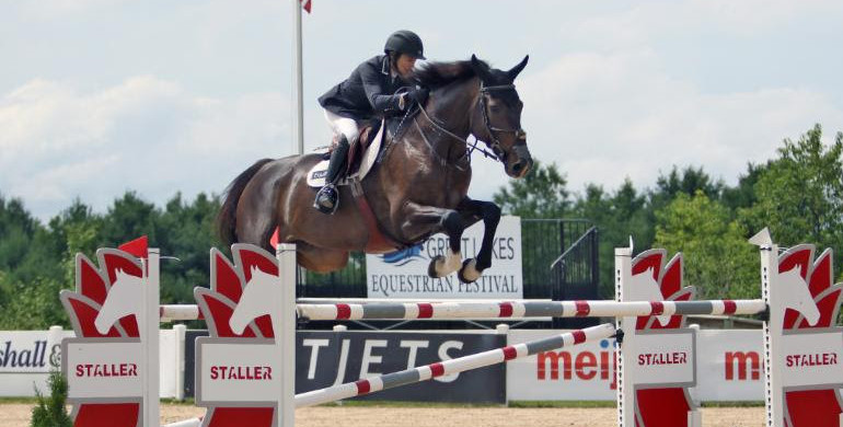 DéJà Vu for Margie Engle and Dicas with Week V win at Great Lakes Equestrian Festival in East Wind Farms Welcome Stake