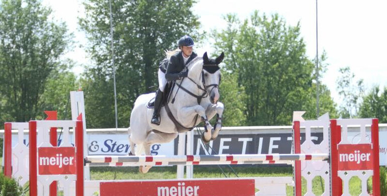 Kristen Vanderveen and Bull Run's Faustino De Tili speed to top honors in Grand Traverse Classic at Great Lakes Equestrian Festival