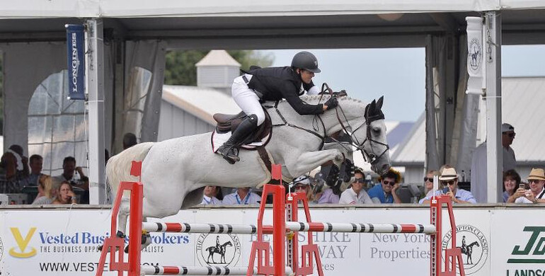 Shane Sweetnam is tops two days in a row, taking the Longines Cup at the 43rd Hampton Classic