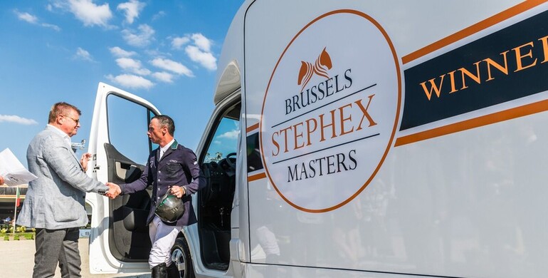 Denis Lynch Leading Rider of the CSI5* Brussels Stephex Masters