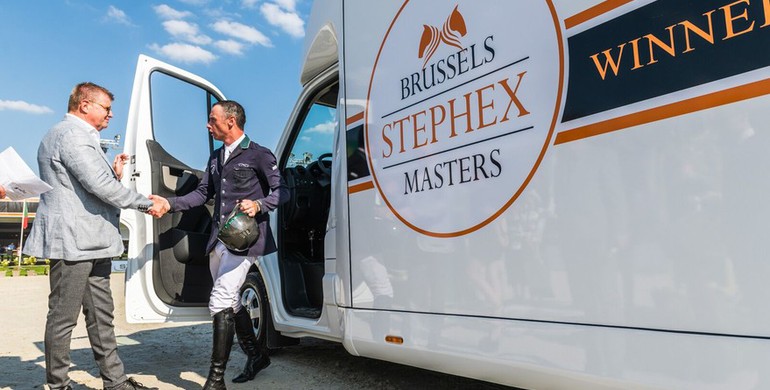 Denis Lynch Leading Rider of the CSI5* Brussels Stephex Masters