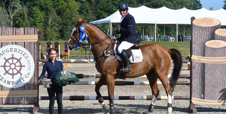 Aaron Vale kicks off the FEI CSI5* at HITS-on-the-Hudson with a win in the $35,000 Saugerties Welcome