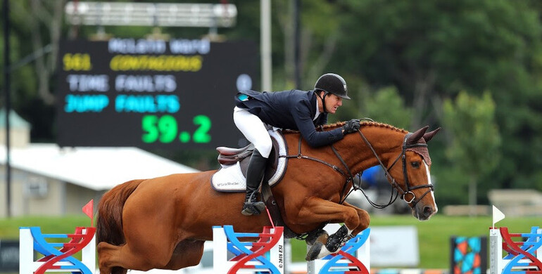 McLain Ward and Contagious fly to a win in the Hudson Valley CSI5* $100,000 Jumper Classic