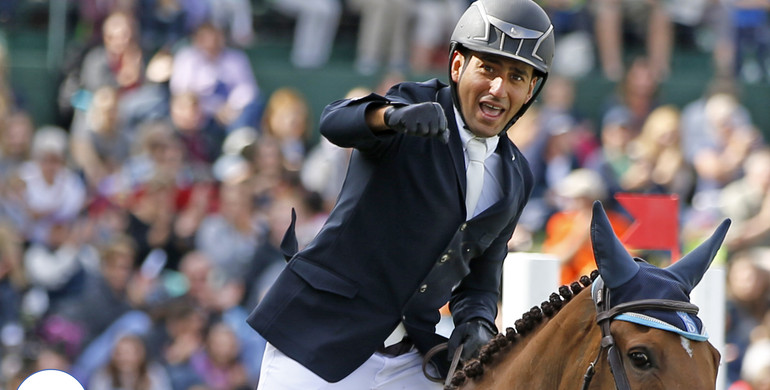 And the winner is... A first Major victory for Sameh El Dahan, winner of the CP ‘International’, presented by Rolex