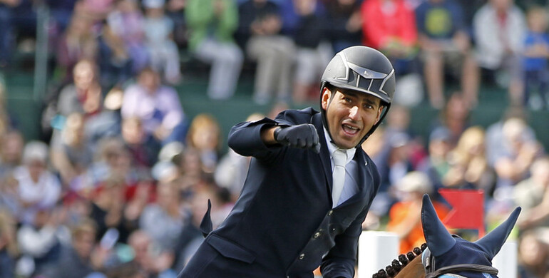 And the winner is... A first Major victory for Sameh El Dahan, winner of the CP ‘International’, presented by Rolex