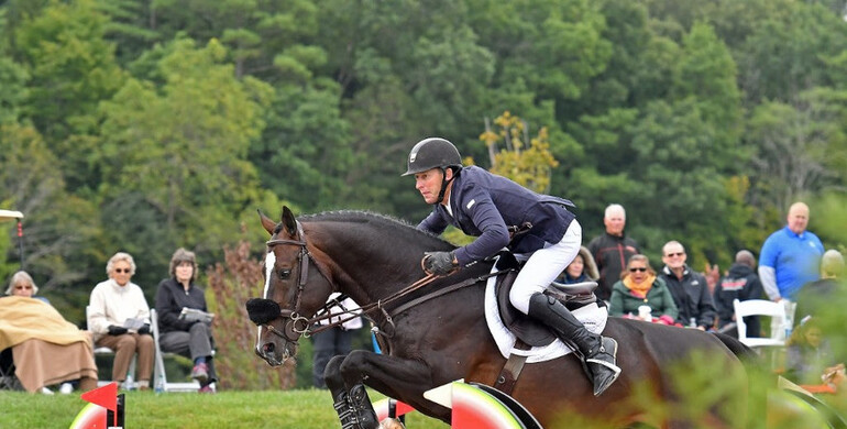 Jonathan McCrea rides to a double clear victory in the Saugerties CSI5* $500,000 Grand Prix