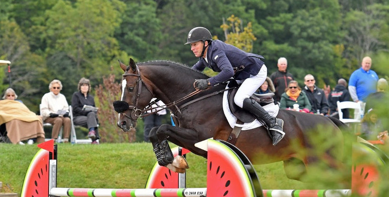 Jonathan McCrea rides to a double clear victory in the Saugerties CSI5* $500,000 Grand Prix
