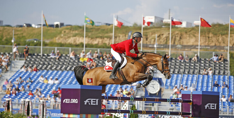 Steve Guerdat saves the best for last to take the lead at the FEI World Equestrian Games 2018
