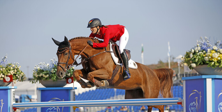 Images | Thrills and spills from the second round at the FEI World Equestrian Games