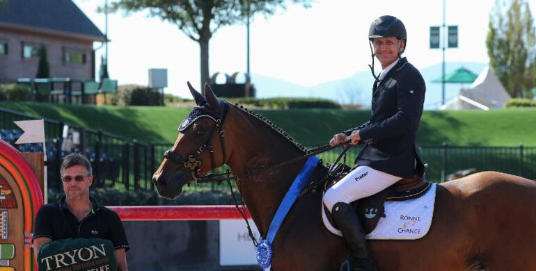 Fabio Leivas Da Costa and Tosca De L'Esques ride home with blue to kick off the Tryon Fall Series presented by Greenville-Spartanburg International Airport