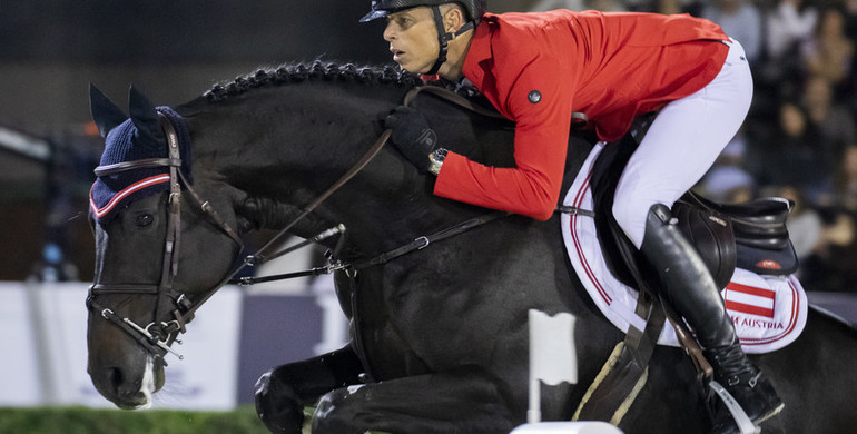 Longines FEI Jumping Nations Cup™ Final 2018: Italy and Austria top thrilling first round