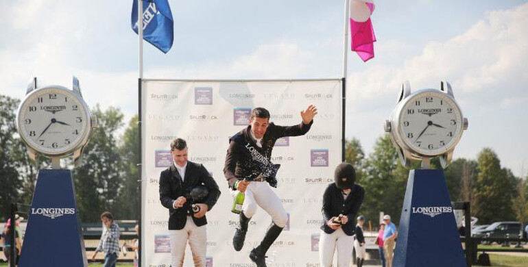 Mexico's Eugenio Garza and Victer Finn Dh Z are the victors at SRJT Longines FEI Jumping World Cup Columbus