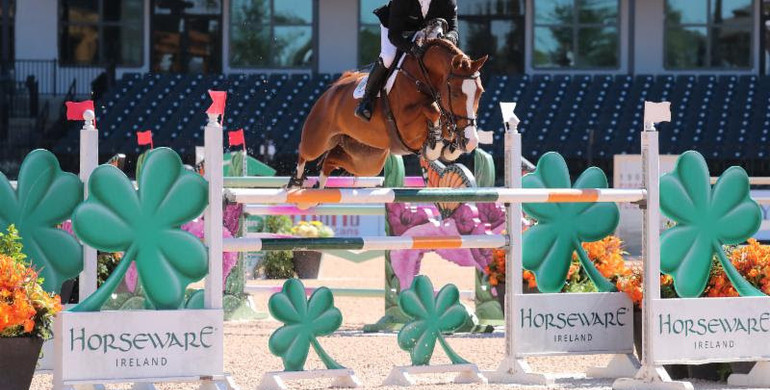 Kent Farrington and Creedance refresh the ring with a win in 1.50m Welcome Stake