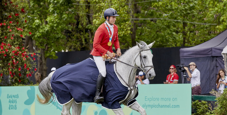 Italy’s Giacomo Casadei claims individual gold in fantastic five way jump off