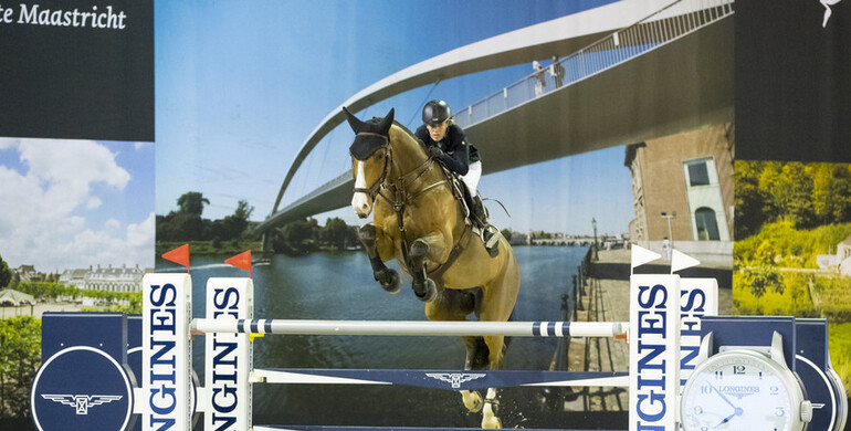 Meredith Michaels-Beerbaum best in Friday's VDL Groep Prize at CSI4* Jumping Indoor Maastricht