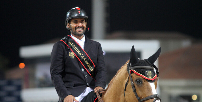 Hamad Ali Al Kirbi wins the Emirates Motor Company Al Shira'aa Derby in Abu Dhabi