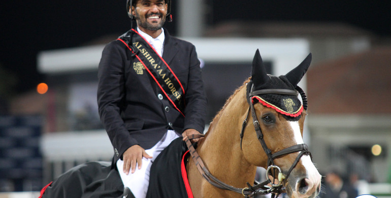 Hamad Ali Al Kirbi wins the Emirates Motor Company Al Shira'aa Derby in Abu Dhabi