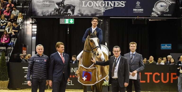 Steve Guerdat awarded as 'Rider of the Year 2018' in Switzerland
