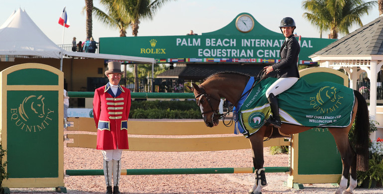 Lauren Hough and Valinski S victorious in Equinimity WEF Challenge Cup CSI 2* at WEF