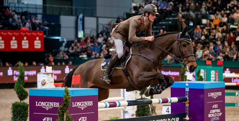 Alberto Zorzi wins Friday's feature class at CSI5*-W Leipzig