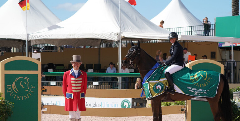 Erynn Ballard best in Equinimity WEF Challenge Cup round 5