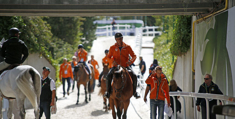 Images | Warming up for the Alltech FEI World Equestrian Games