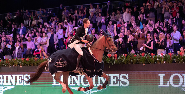 Allen’s Speed Challenge win sends Longines Masters of Hong Kong fans into rapture
