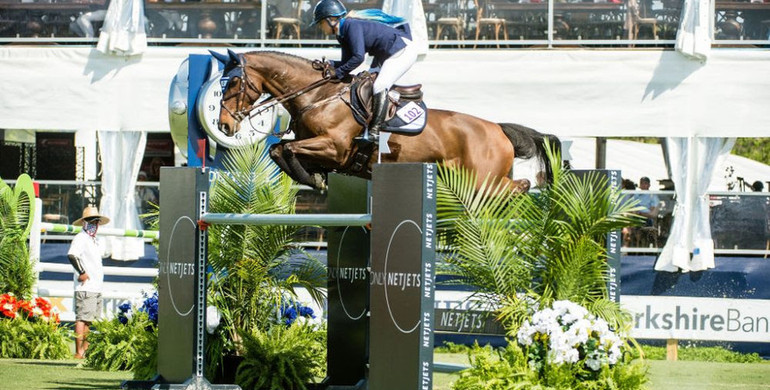 Israel’s Ashlee Bond wins NetJets Classic at CSIO5* CP Palm Beach Masters