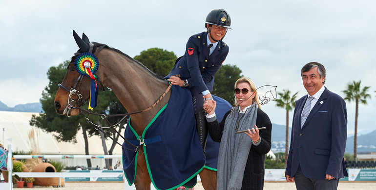 Giulia Martinengo Marquet makes the most of being last to win the CSI2* Grand Prix presented by CHG at Spring MET II