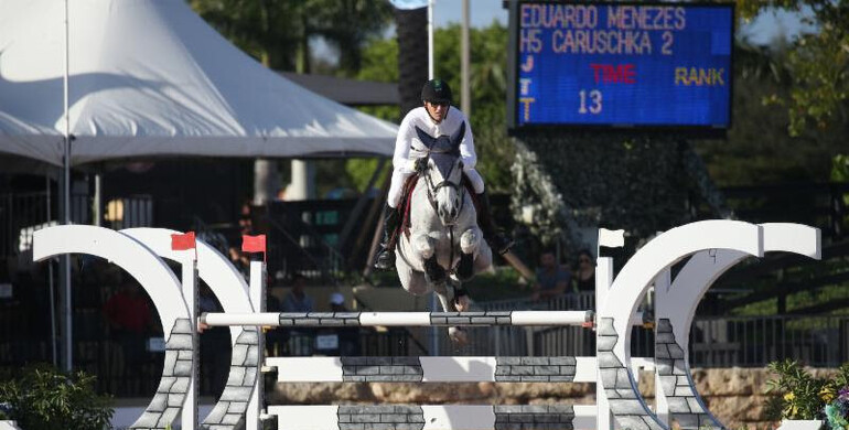 Eduardo Menezes and H5 Caruschka 2 cruise to victory in Bainbridge 1.45m Classic