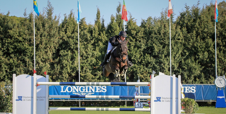 Victory for Richard Howley in the CSI3* Grand Prix sponsored by the Diputación de Cádiz at the Sunshine Tour