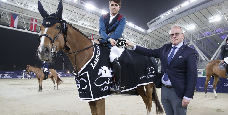 Nicola Philippaerts flies to speed class win at stormy Al Shaqab