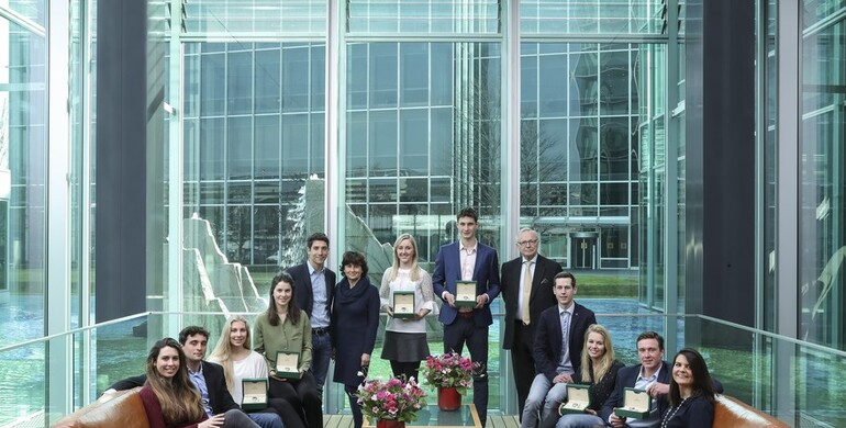 Young Riders Academy Team 2018 graduates in Geneva