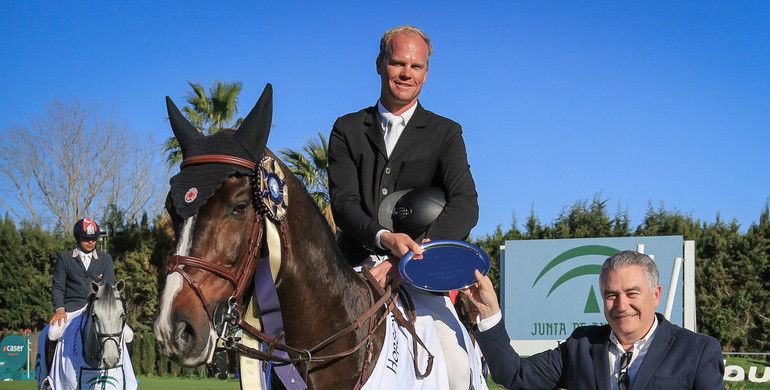 Jérôme Guery wins the CSI3* Grand Prix at the Sunshine Tour