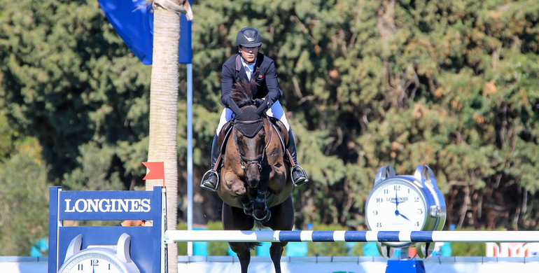 Alberto Márquez Galobardes with Thursday's biggest win at the Sunshine Tour