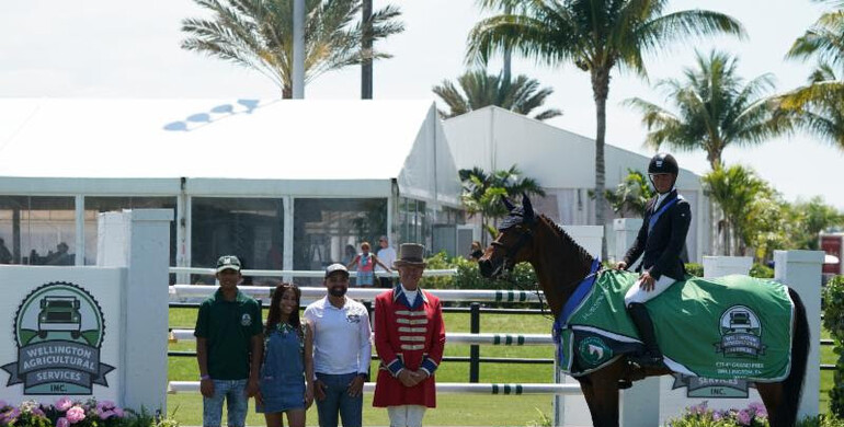 Emil Hallundbaek and Chalisco win first Grand Prix together in Wellington Agricultural Services Grand Prix