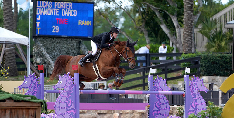 Lucas Porter sails to victory in Douglas Elliman 1.45m CSI5* on opening day WEF 12