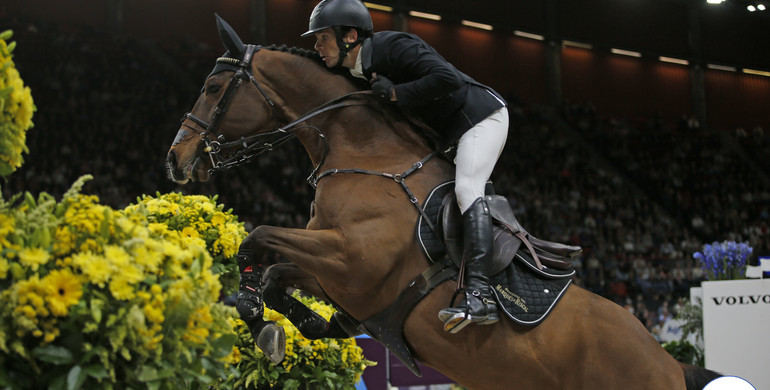 Eduardo Alvarez Aznar goes into the lead after round two of the Longines FEI World Cup Final